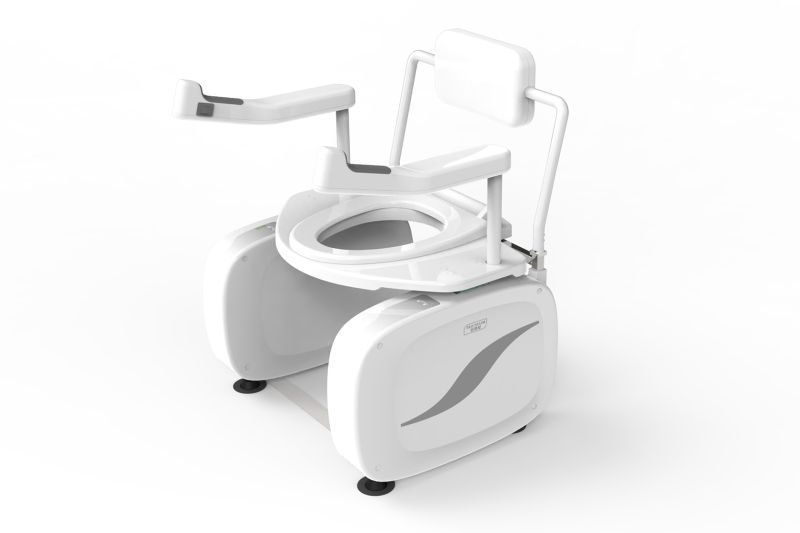 Electric potty chair-