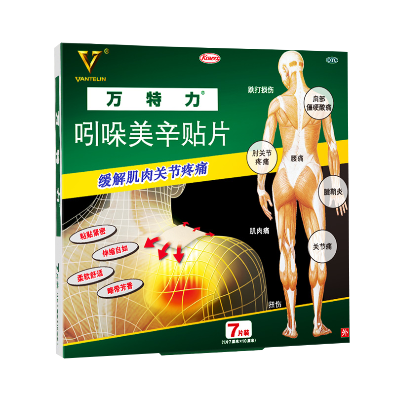KOWA興和萬(wàn)特力吲哚美辛貼片